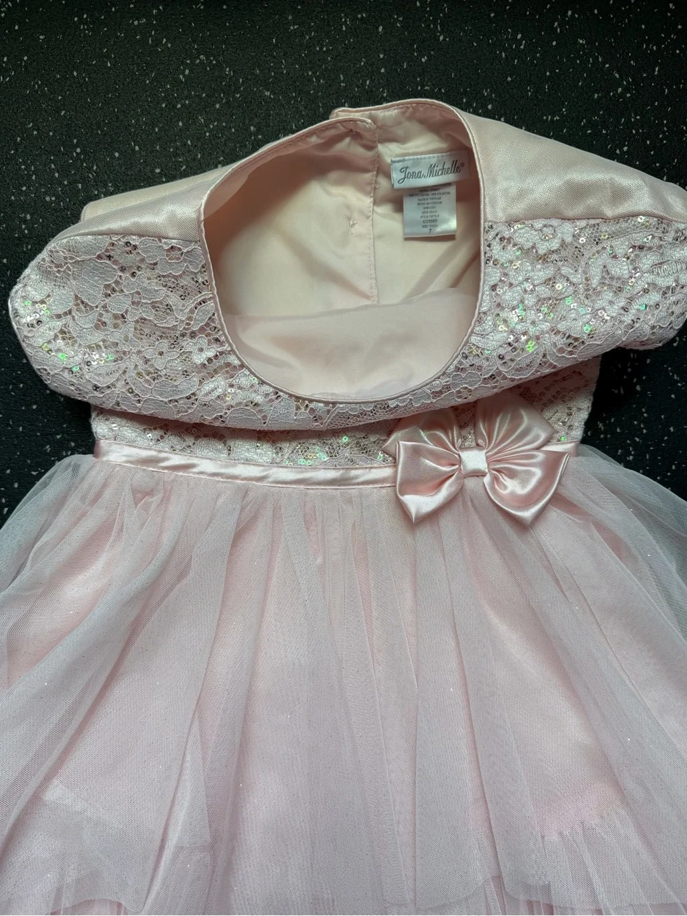 Jonas Michelle Girls Pink Formal Dress Size 7